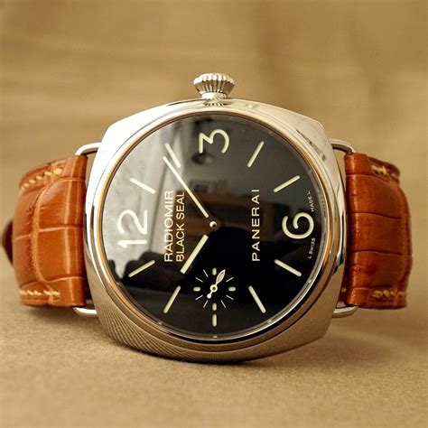 panerai 183 price|panerai radiomir black seal strap.